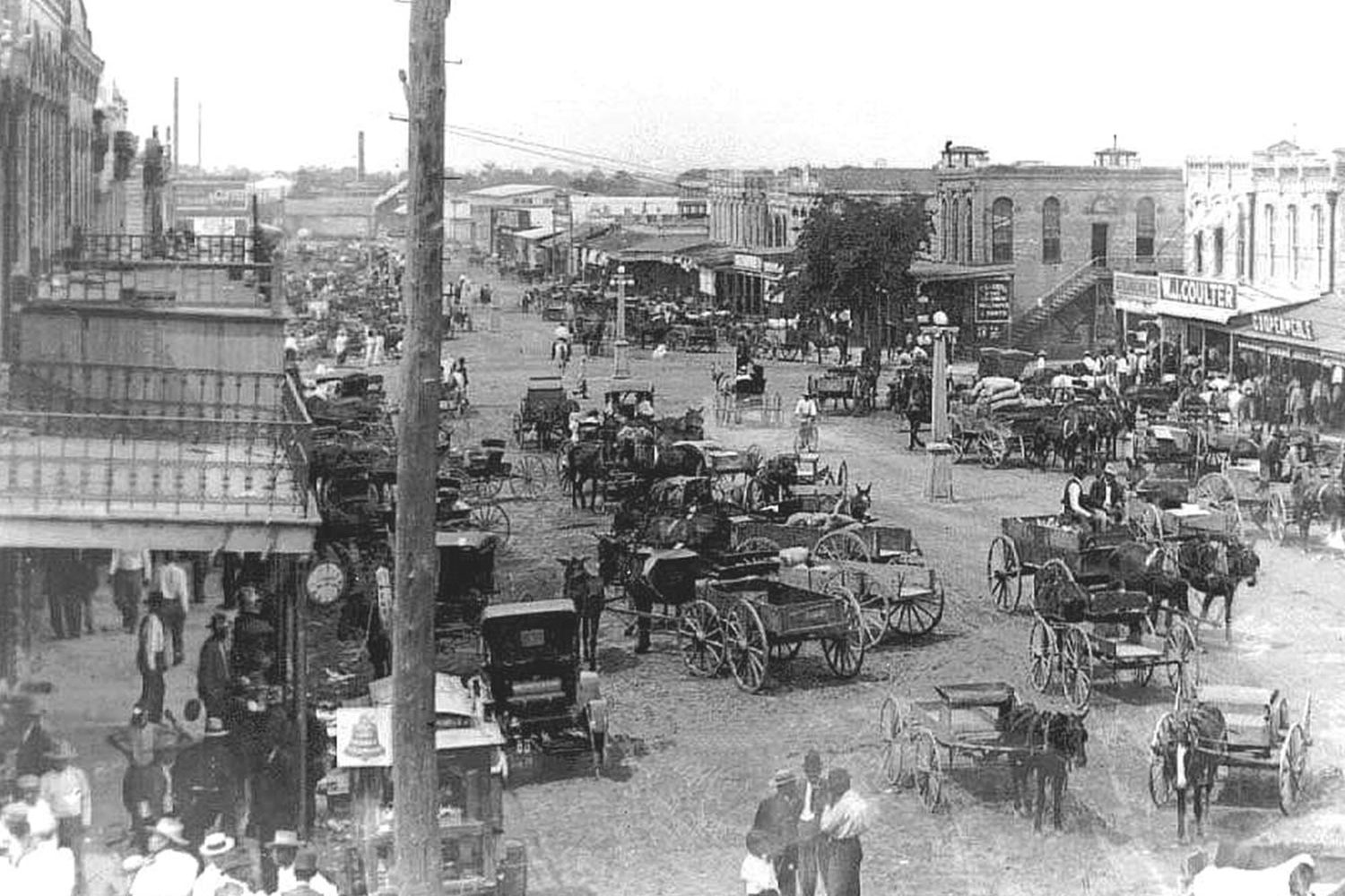 1910s downtown bryan
