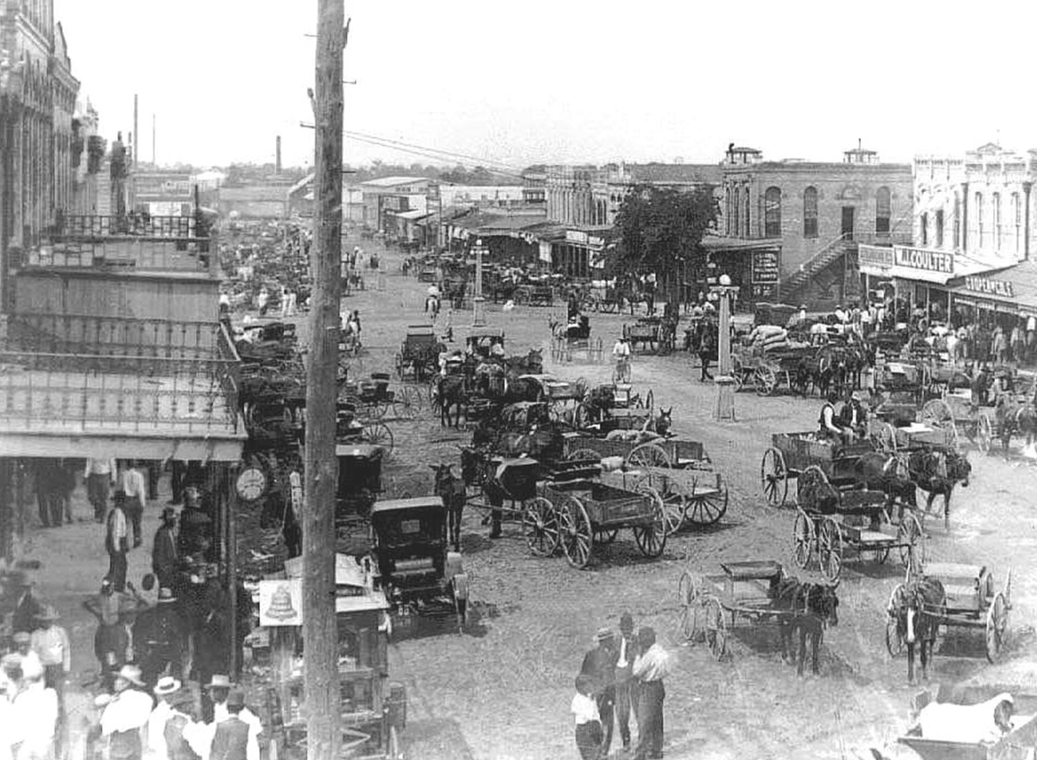 1910s downtown bryan