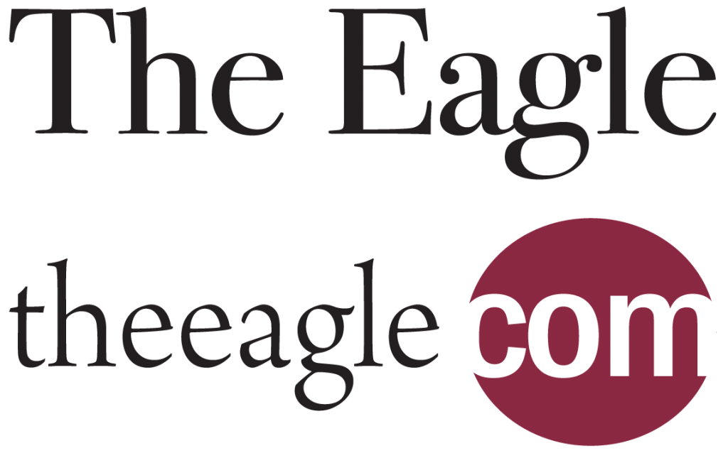 The Eagle and The Eagle.com sponsor logo