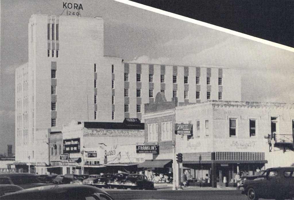 Varisco Building and 1 block south in Downtown Bryan.