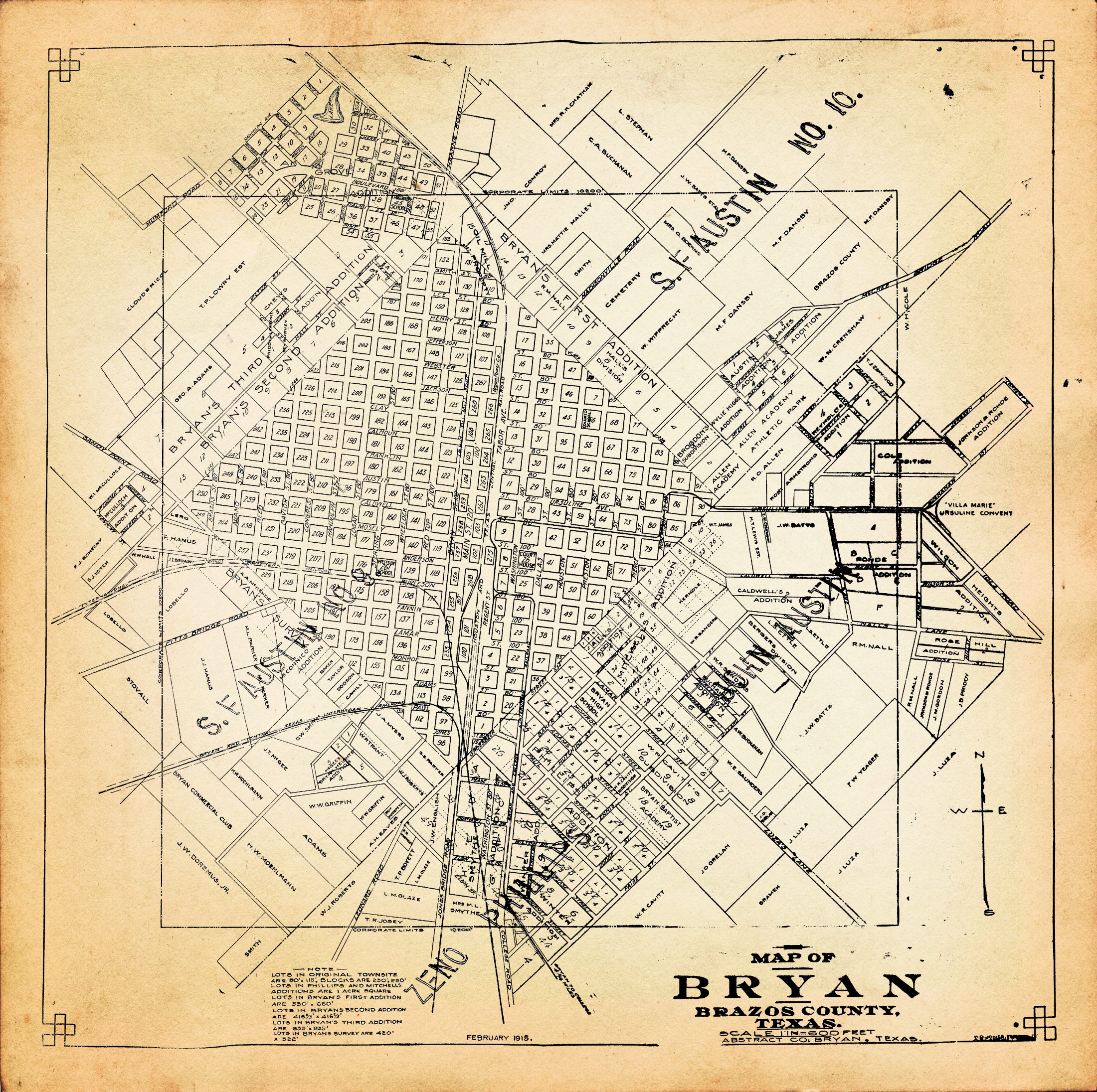 Maps Bryan 150 8409