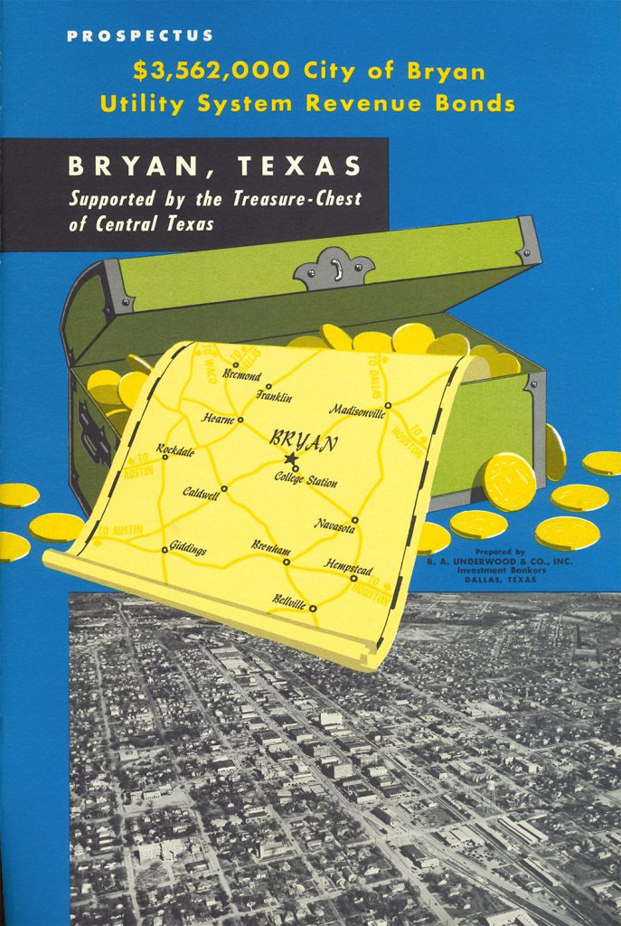1956 bond prospectus cover