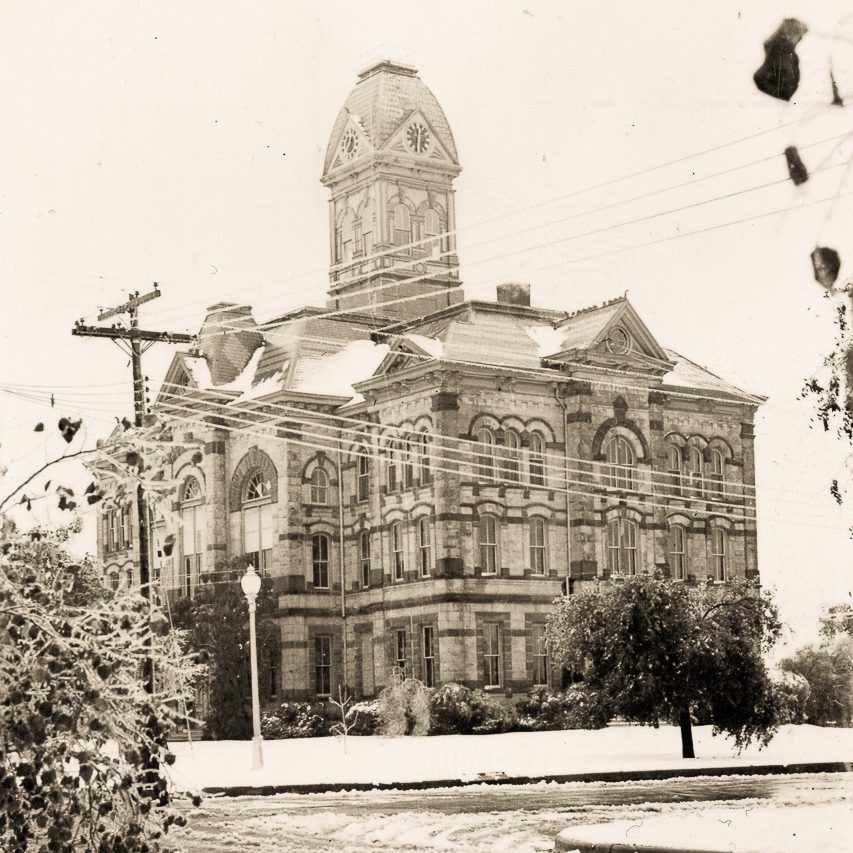 Brazos County Courthouse 1937.
