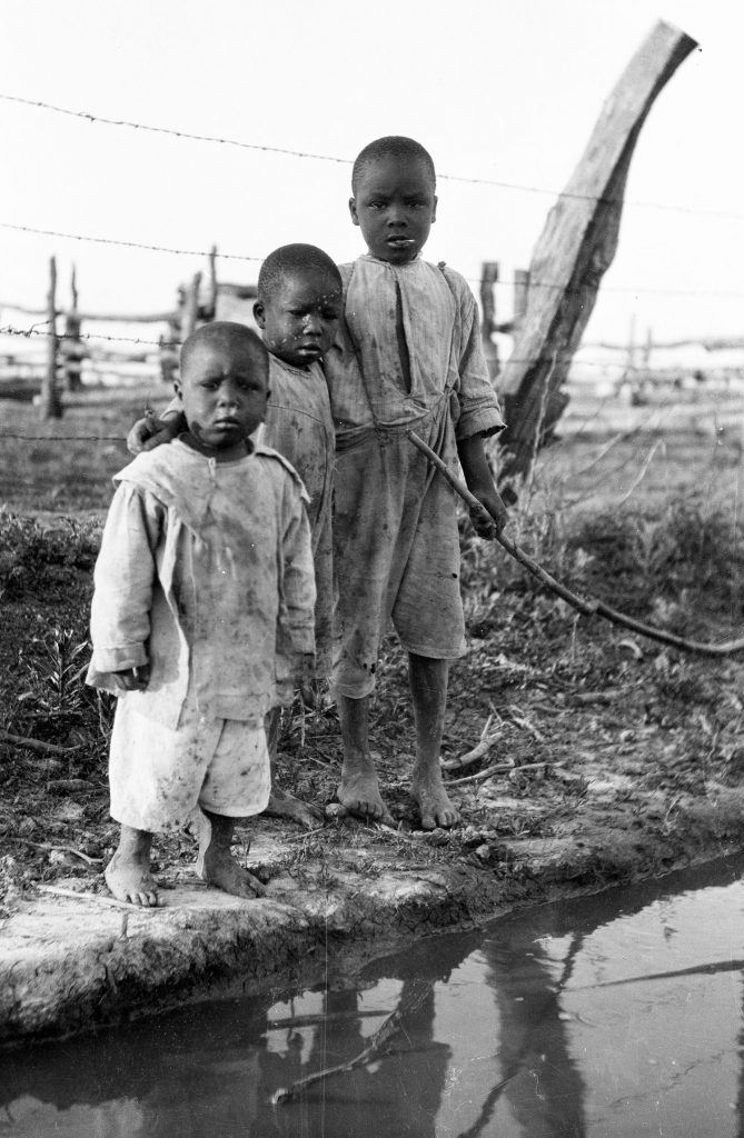 African American Children in poverty.