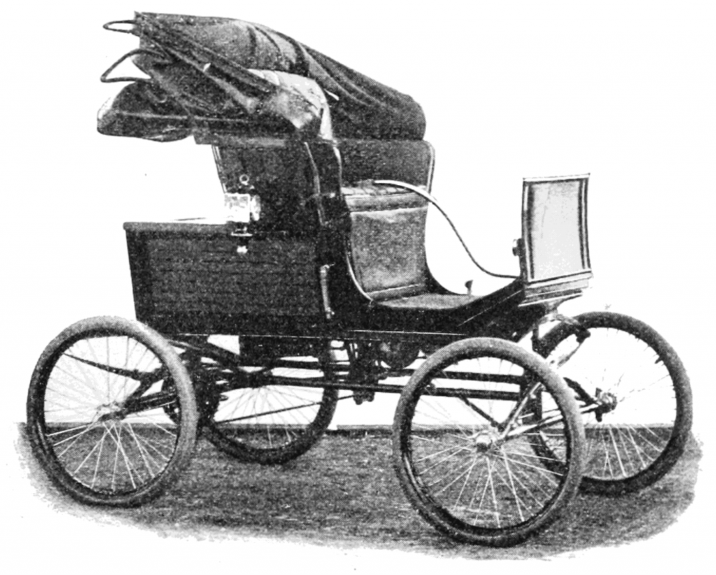 Locomobile model from 1900
