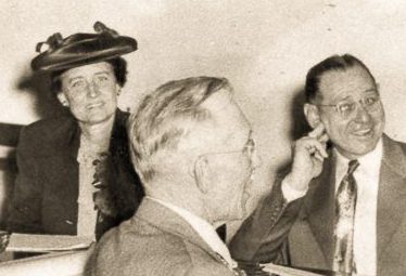 Late 1940s: Bryan City Council meeting