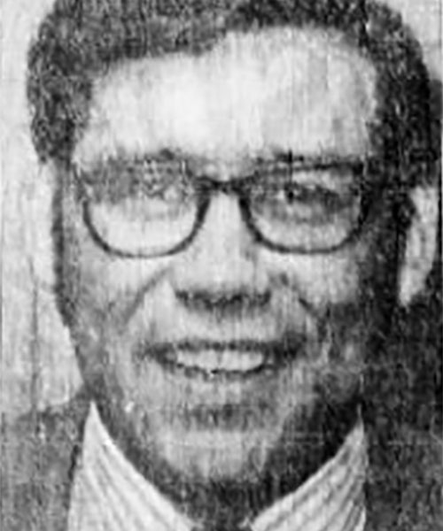 Anastacio "Andy" Herrera. Bryan City Council member from 1969-1975.