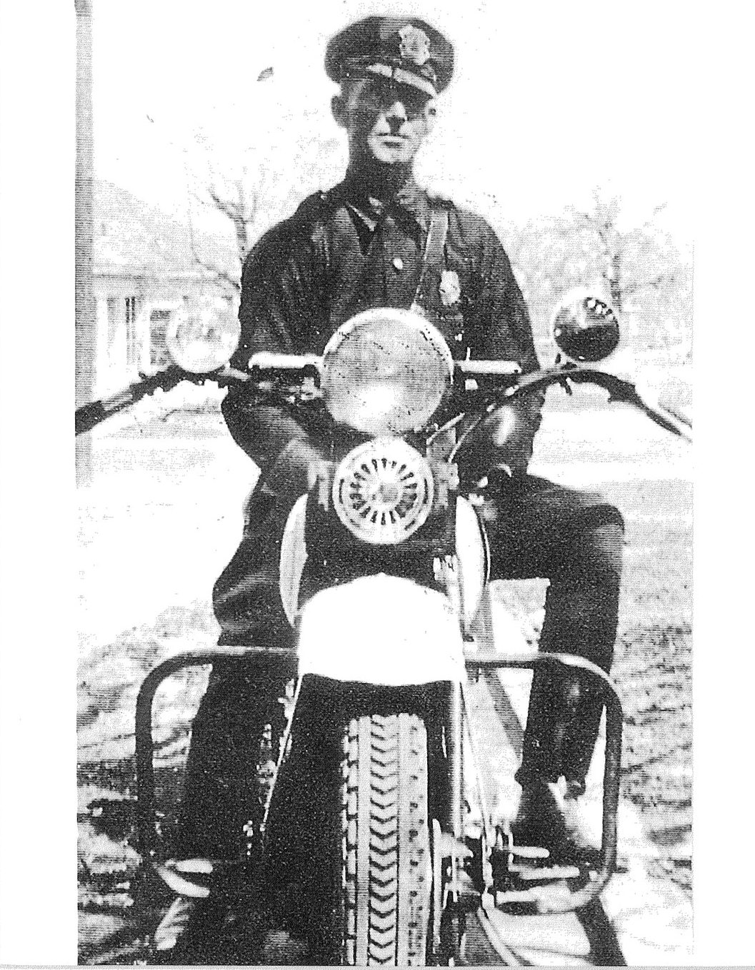 Bryan Police Officer Howard Lee in 1933